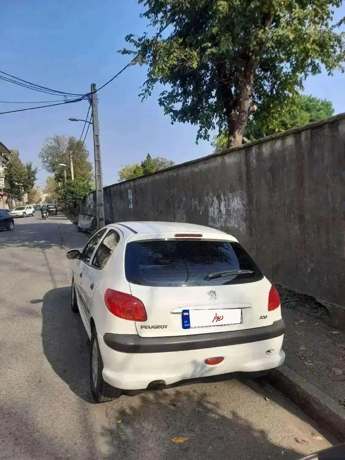 ۲۰۶ دو لکه رنگ شاسی پلمپ|خودرو سواری و وانت|آستارا, |دیوار