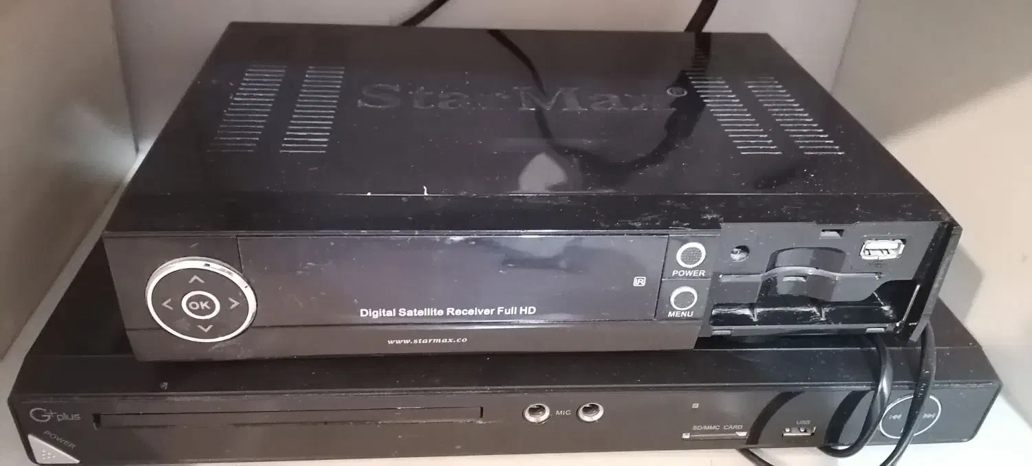 دو عدد دستگاه پخش دی وی دی|پخشکننده DVD و ویدیو|نهاوند, |دیوار