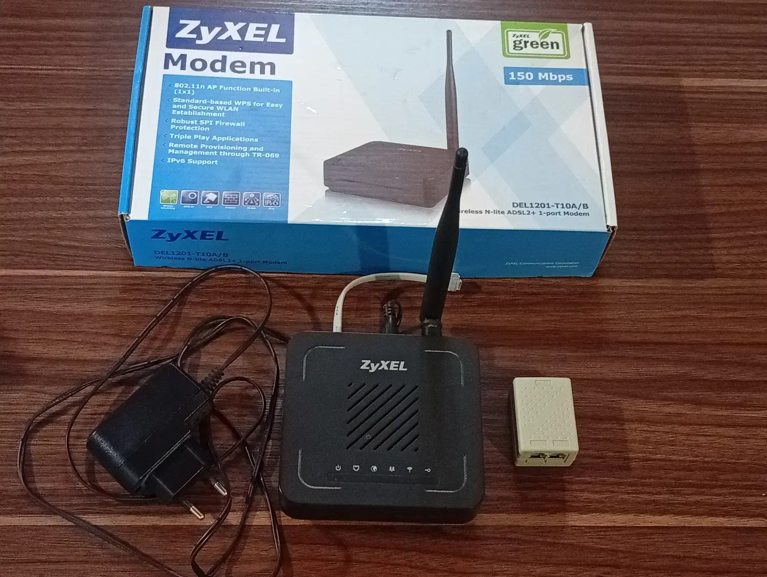 مودم ADSLکارکرده سالم،برند زایکسل|مودم و تجهیزات شبکه|بندر انزلی, ساحل قو|دیوار