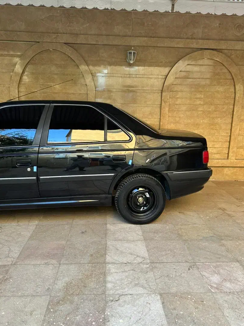 پژو پارس مشکی مدل 1400گلگیر جدید|خودرو سواری و وانت|زاهدان, |دیوار