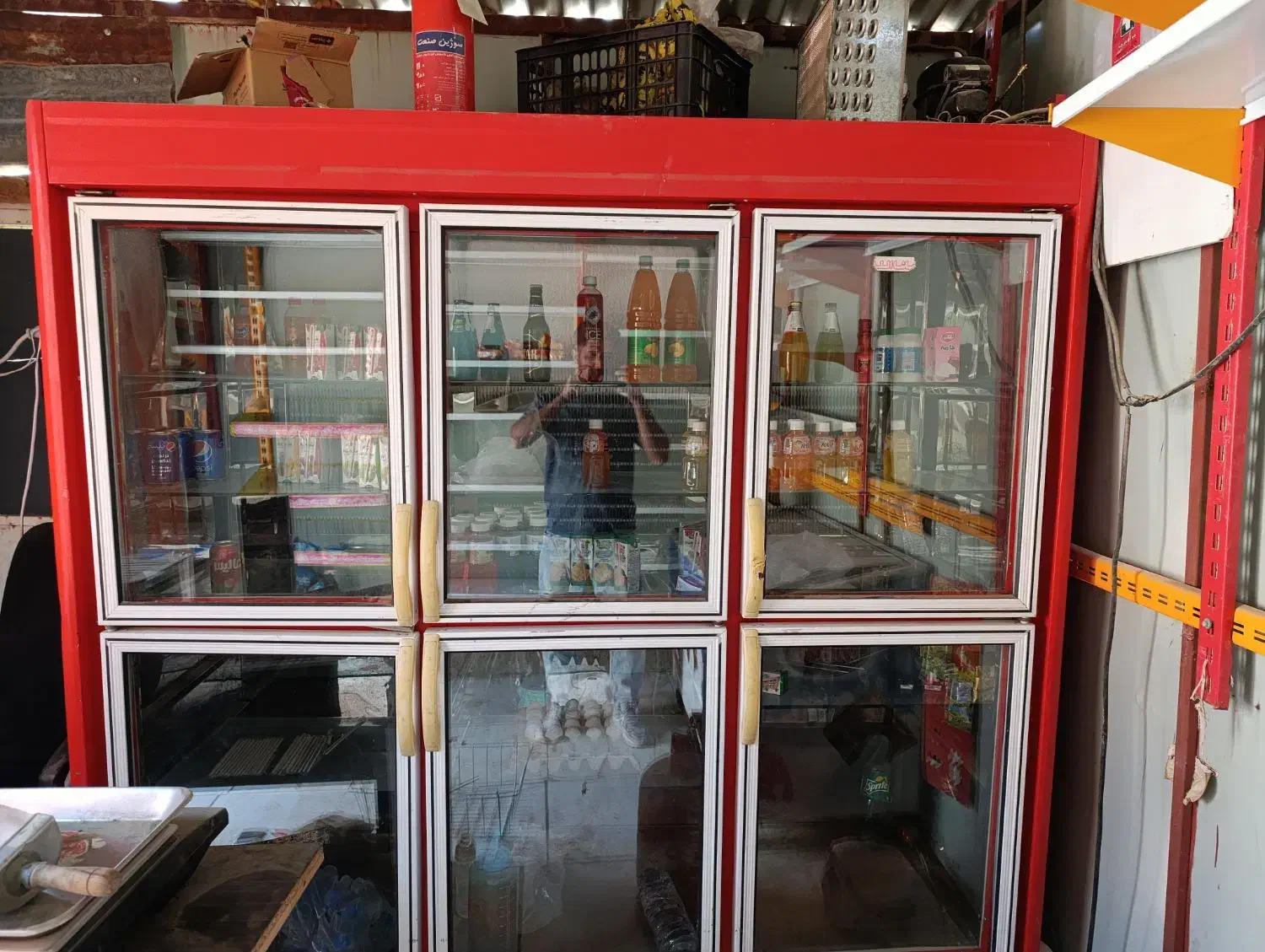 یخچال مغازه شیش در|فروشگاه و مغازه|ارزوئیه, |دیوار