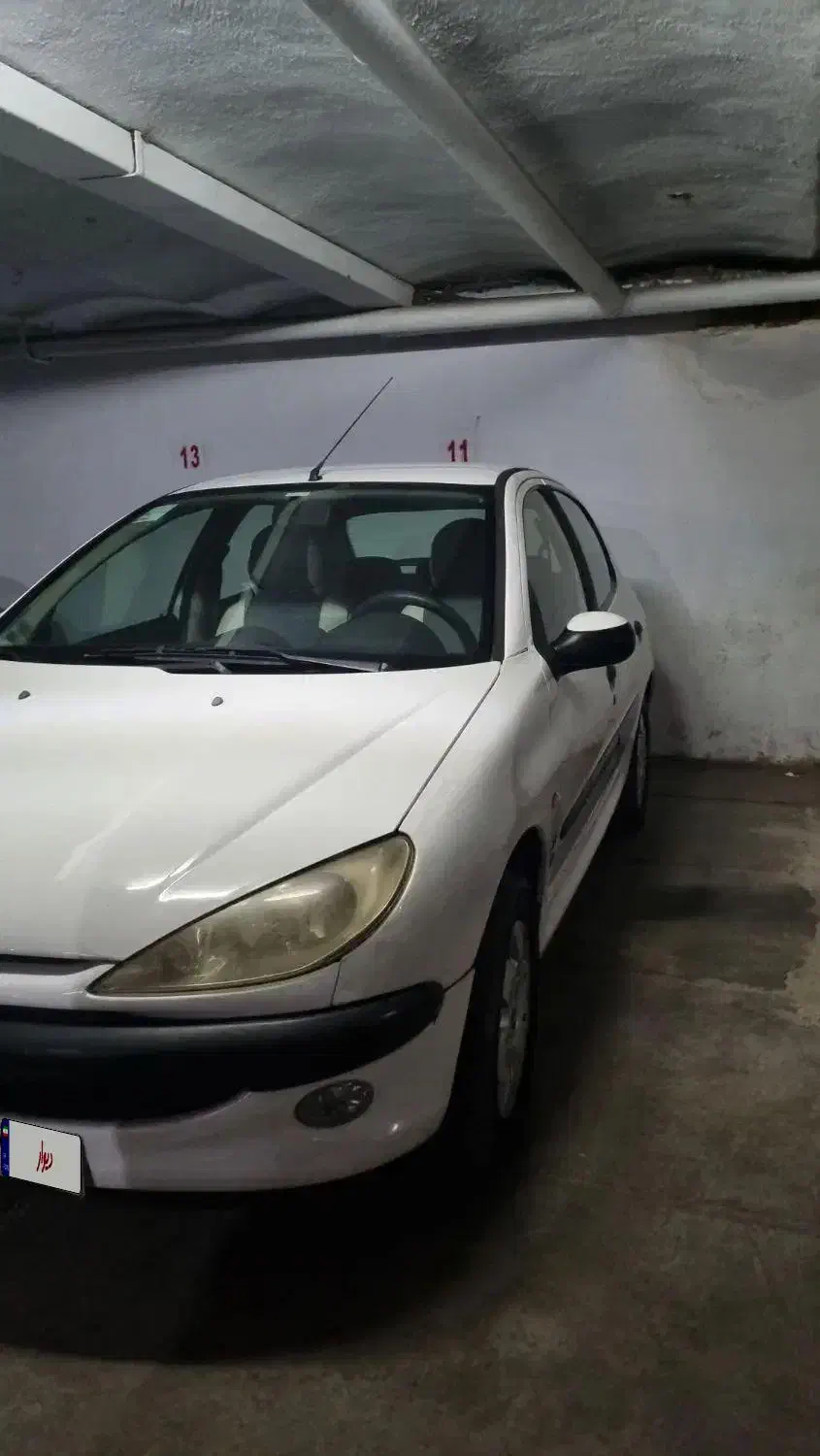 ۲۰۶ تیپ ۵ - مدل ۹۰ - بی رنگ|خودرو سواری و وانت|تهران, نظامی گنجوی (توانیر)|دیوار