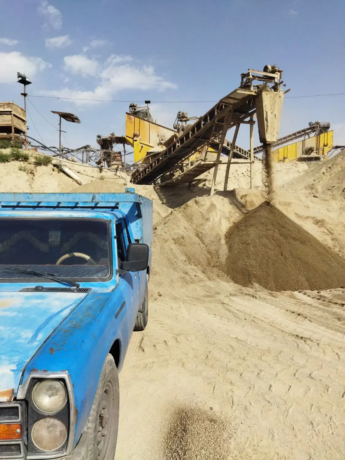 ماسه.شن و سیمان . نیسانی|مصالح و تجهیزات ساختمان|کهریزک, |دیوار