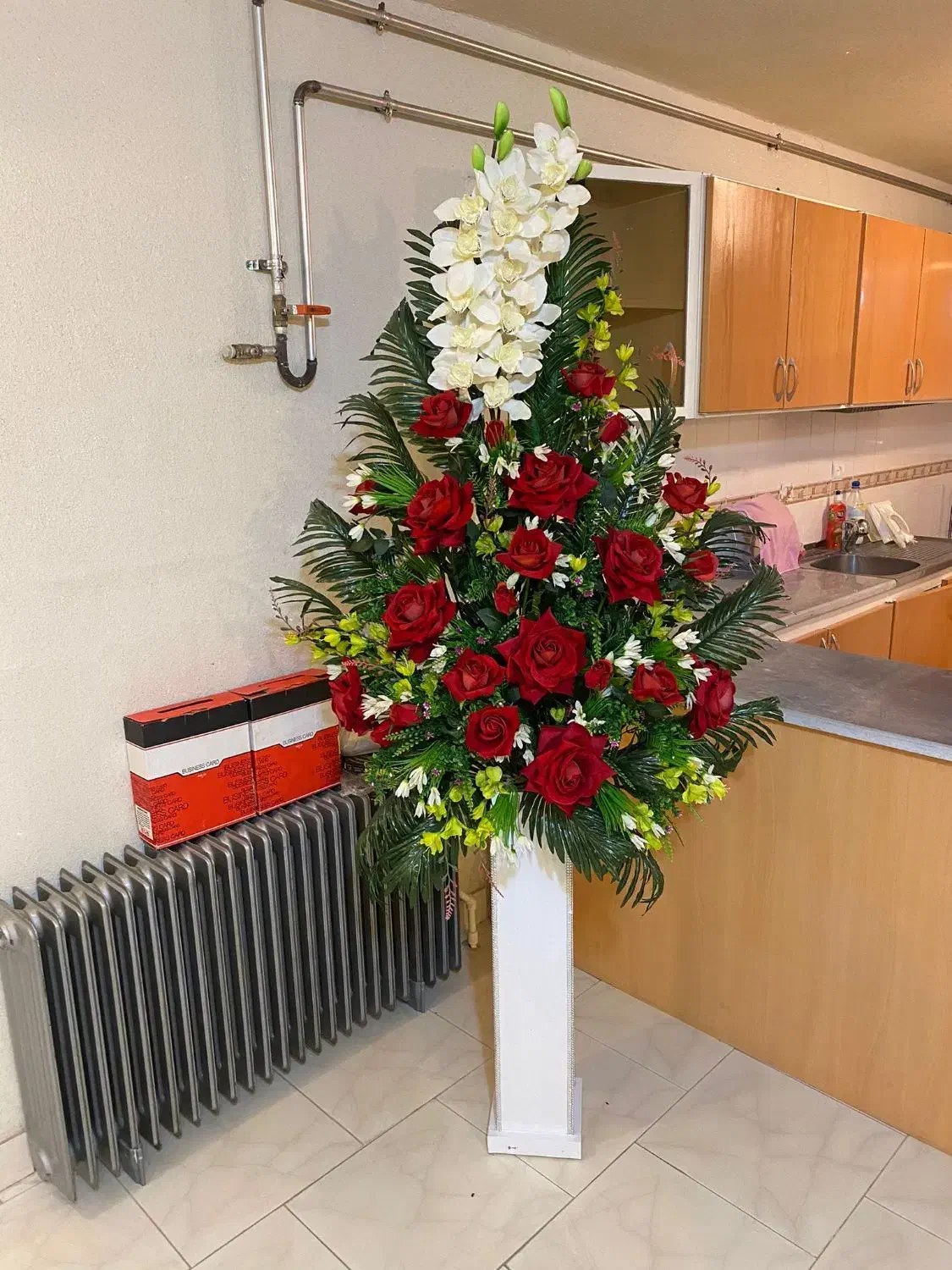 گل مصنوعی نو ۲متر بلندی|گل مصنوعی|ارومیه, |دیوار