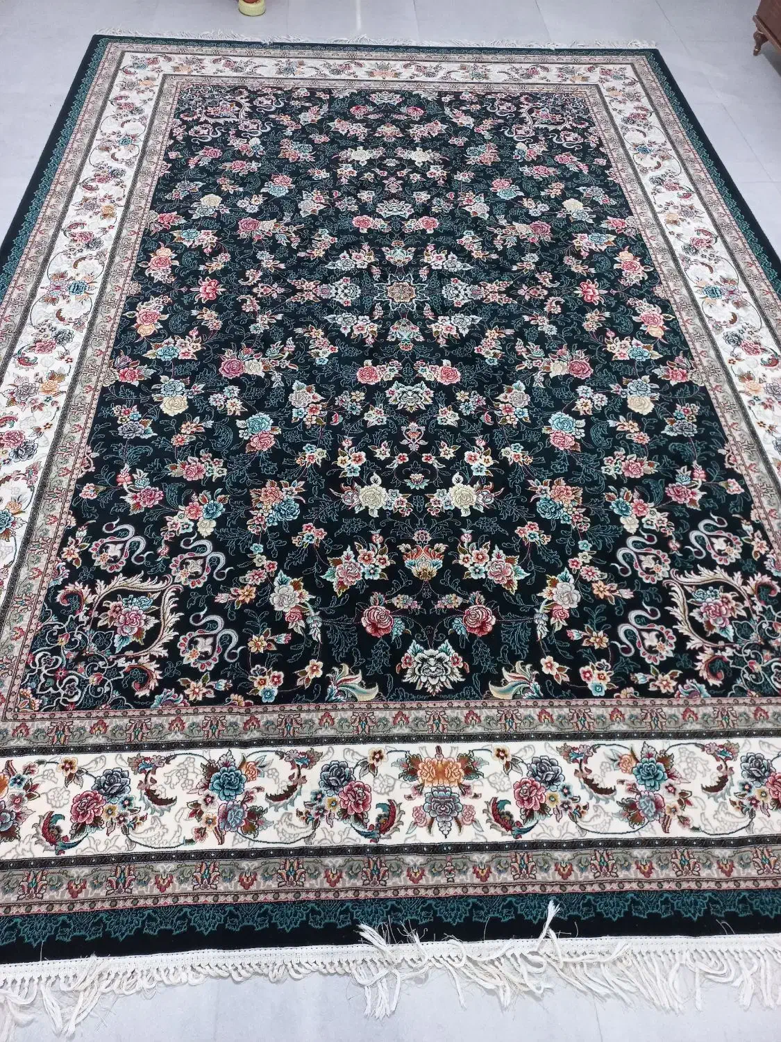 فرش ۹ متری یه جفت|فرش|خاوران, |دیوار