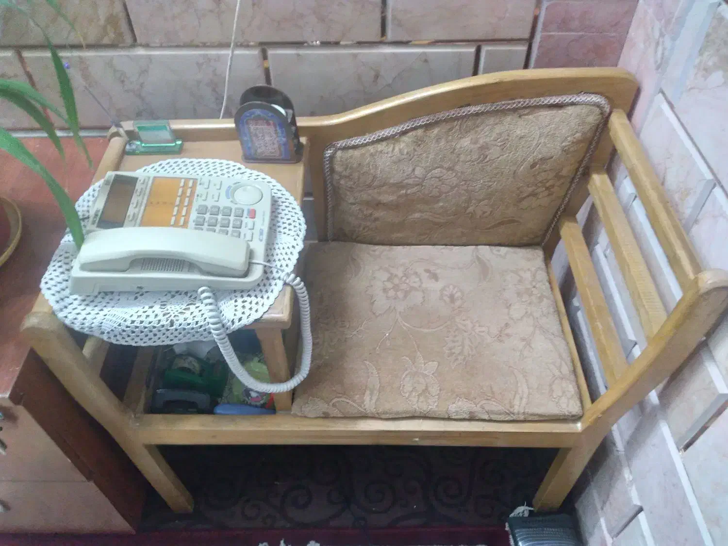 میز تلفن چوبی|میز تلفن|خمینی‌شهر, |دیوار