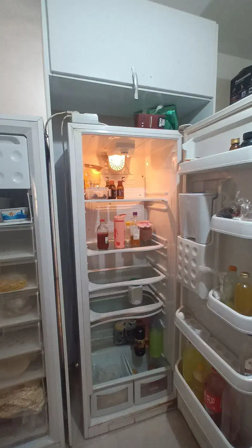 یخچال دو قلو الکترو استیل|یخچال و فریزر|هشتگرد, فاز ۱ مهستان|دیوار