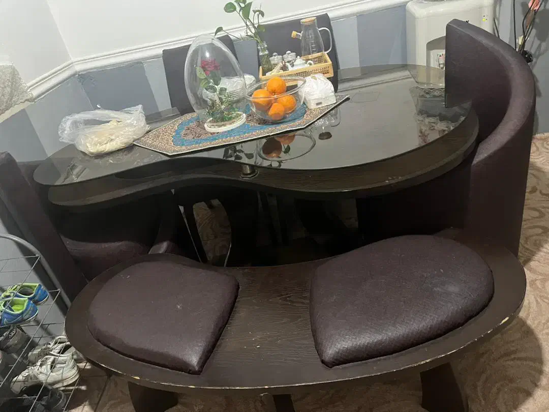 آینه قدی و میز ناهار خوری|آینه|خورموج, |دیوار