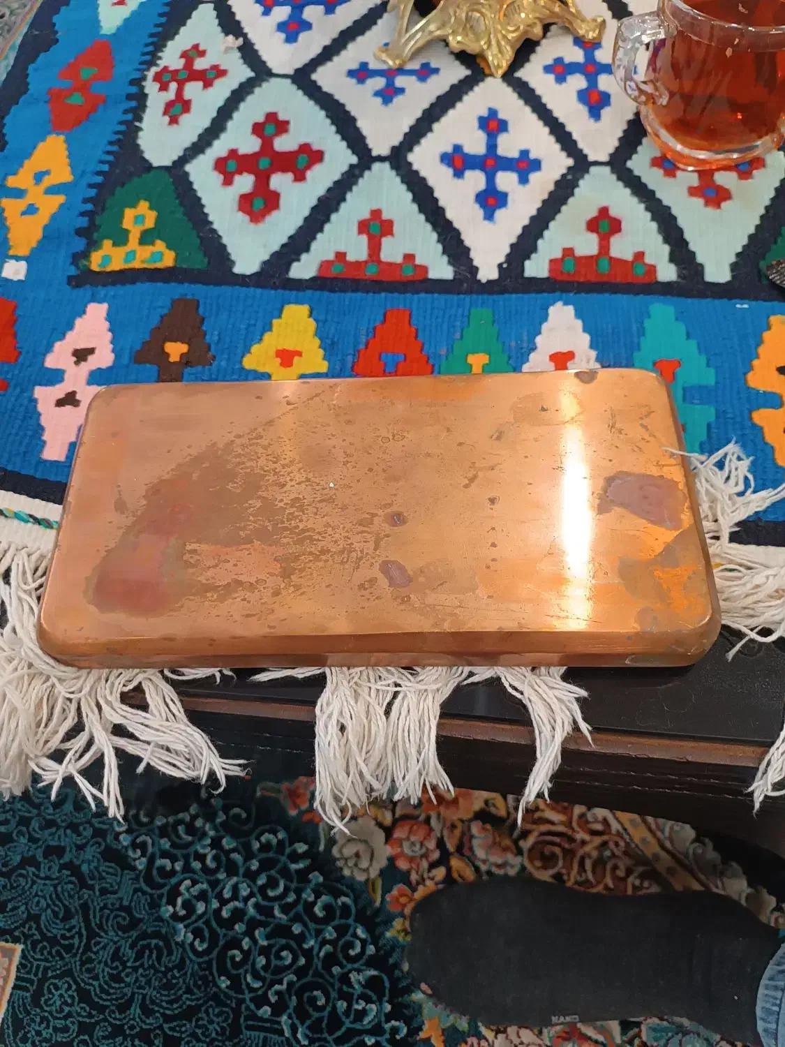 شمش مس|جواهرات|رباط‌کریم, رباط‌کریم|دیوار