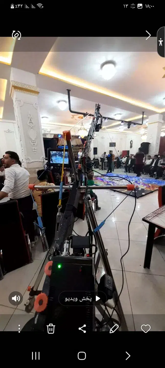 کرین فیلمبرداری|دوربین عکاسی و فیلمبرداری|نمین, |دیوار