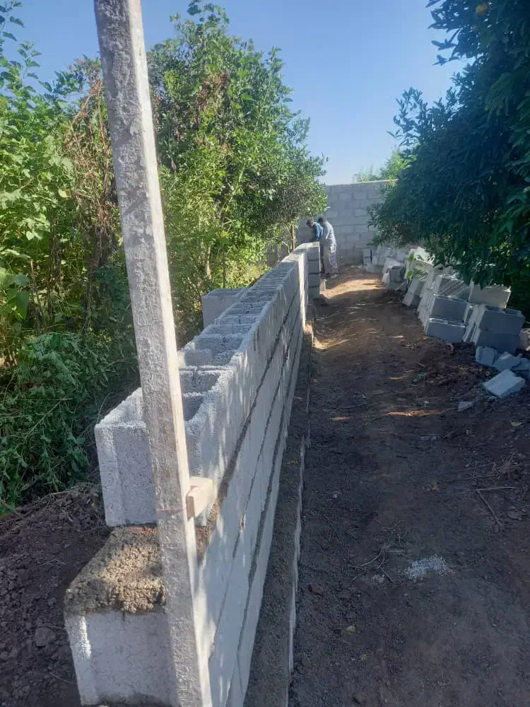 اجرای دیوار چینی باغ و باغچه|خدمات پیشه و مهارت|دزفول, |دیوار