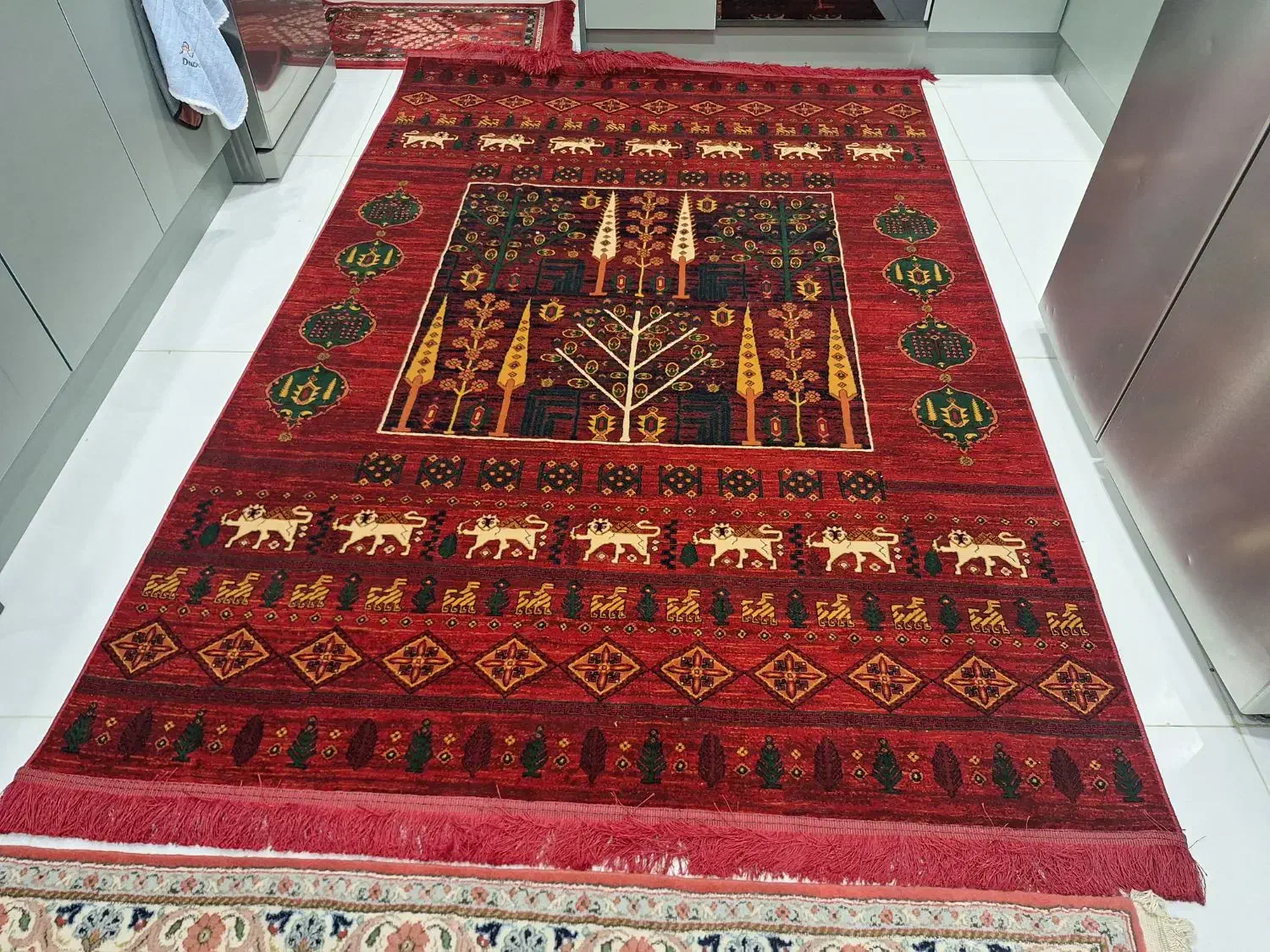 فرش نو ۴ متری لاکی|فرش|تهران, مشیریه|دیوار