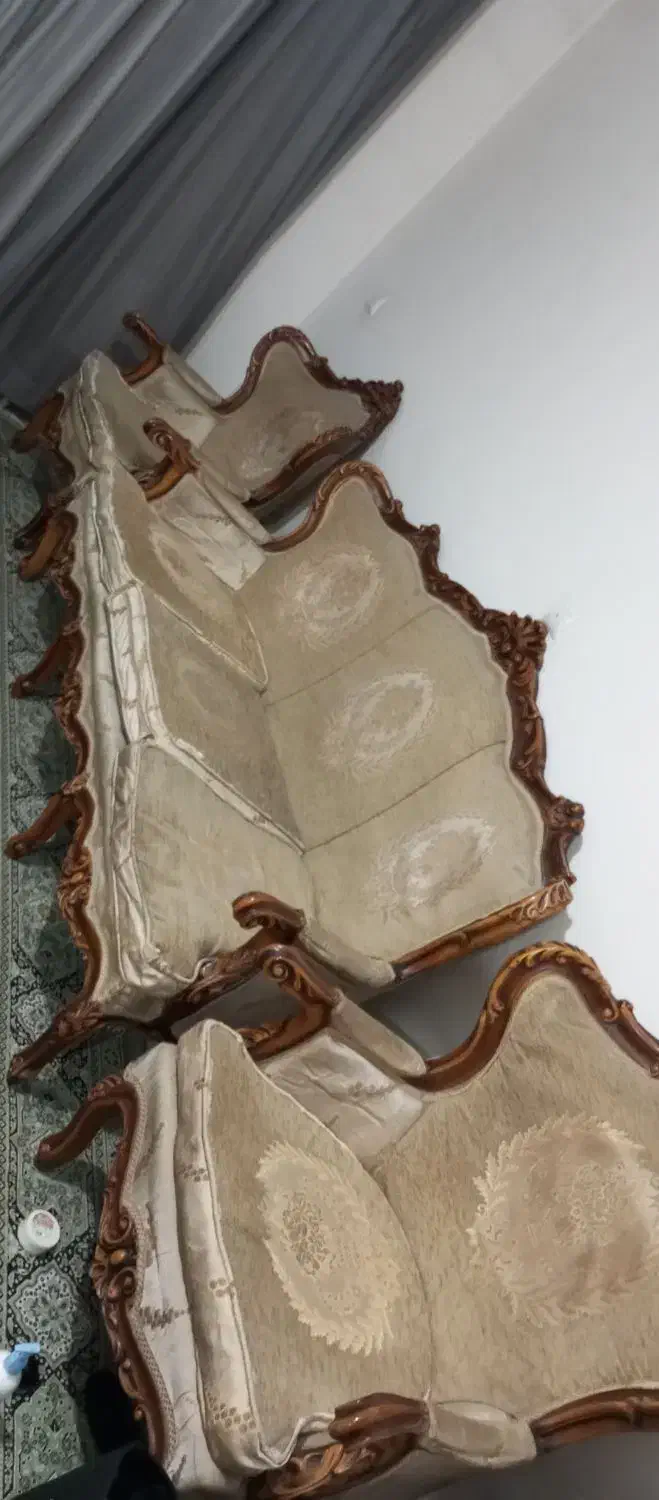 مبل هشت نفره چوب راش حراج هفت میلیون|حراج|پاکدشت, شهرک امام رضا|دیوار