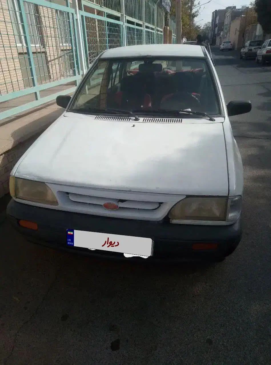 پراید۸۱سفید تازه تعمیر سالم|خودرو سواری و وانت|گناباد, |دیوار