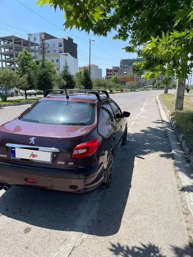 ۲۰۶ صندوق تیپ ۵ مدل ۹۴|خودرو سواری و وانت|آمل, |دیوار