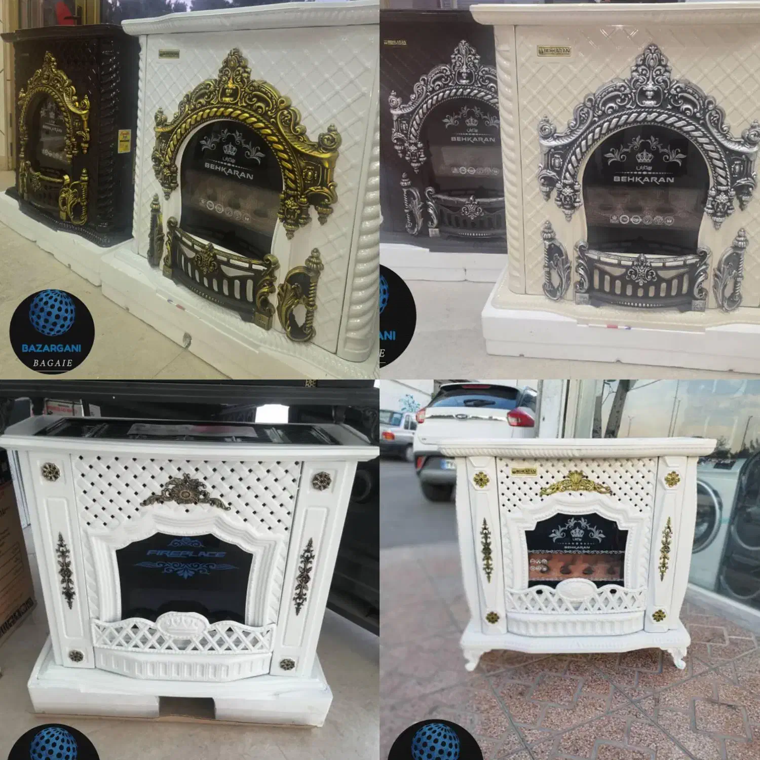 شومینه 38هزار طرح پایه دار/پخش بقایی/|بخاری، هیتر، شومینه|تبریز, |دیوار