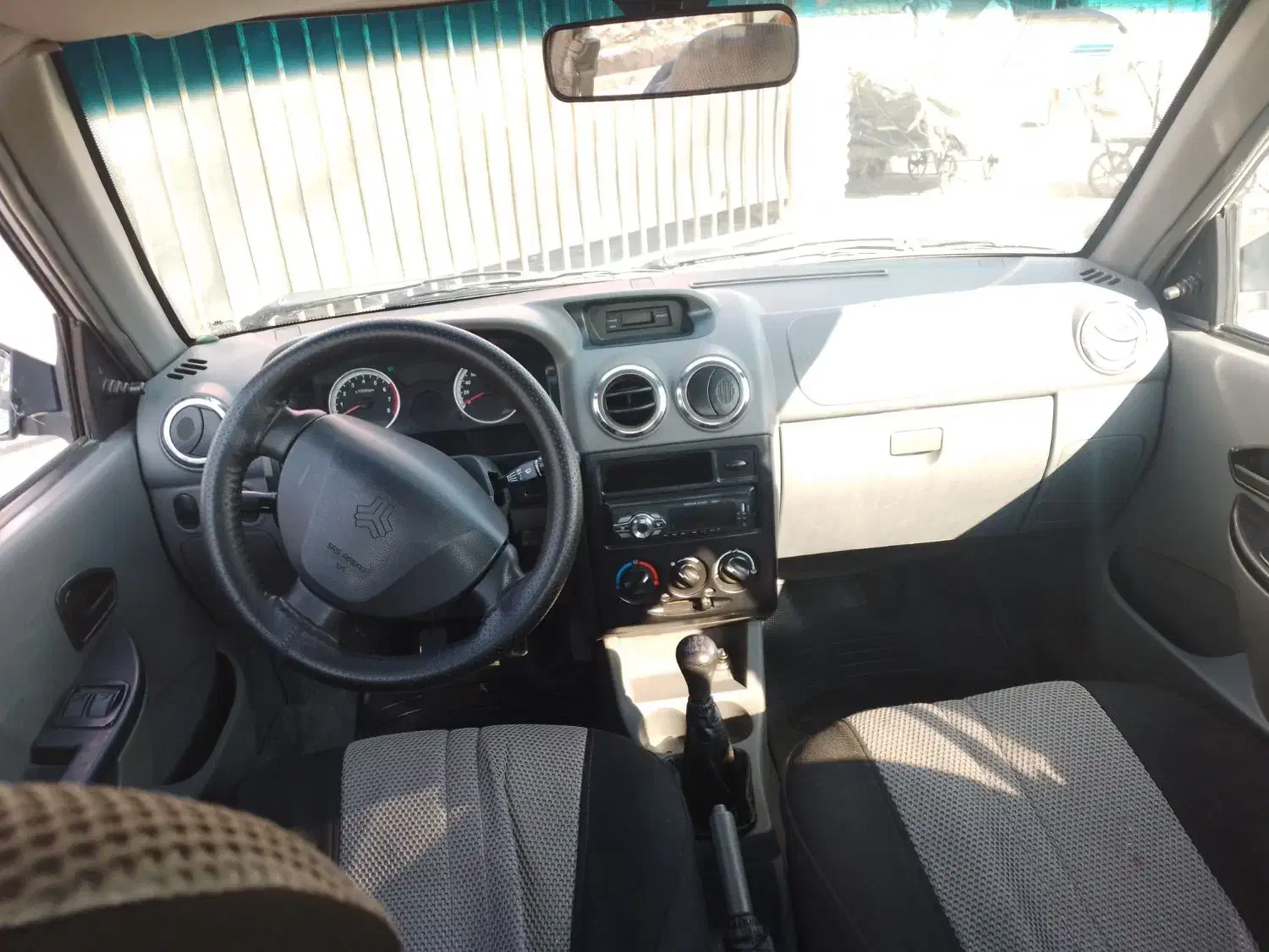 پرایدنقره ای تکسوز|خودرو سواری و وانت|آبیک, |دیوار