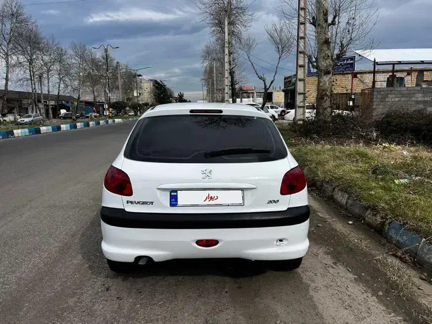 ۲۰۶ تیپ ۲ مدل ۱۴۰۰ بی رنگ|خودرو سواری و وانت|رشت, بلوار گیلان|دیوار