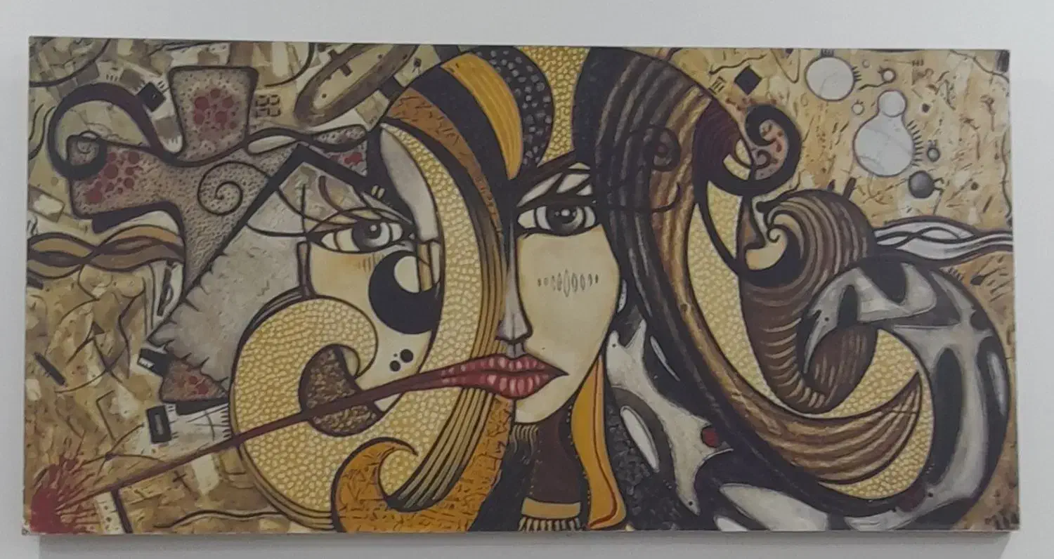 تابلو مدرن و تابلو پروانه|تابلو، نقاشی، عکس|قم, انسجام|دیوار