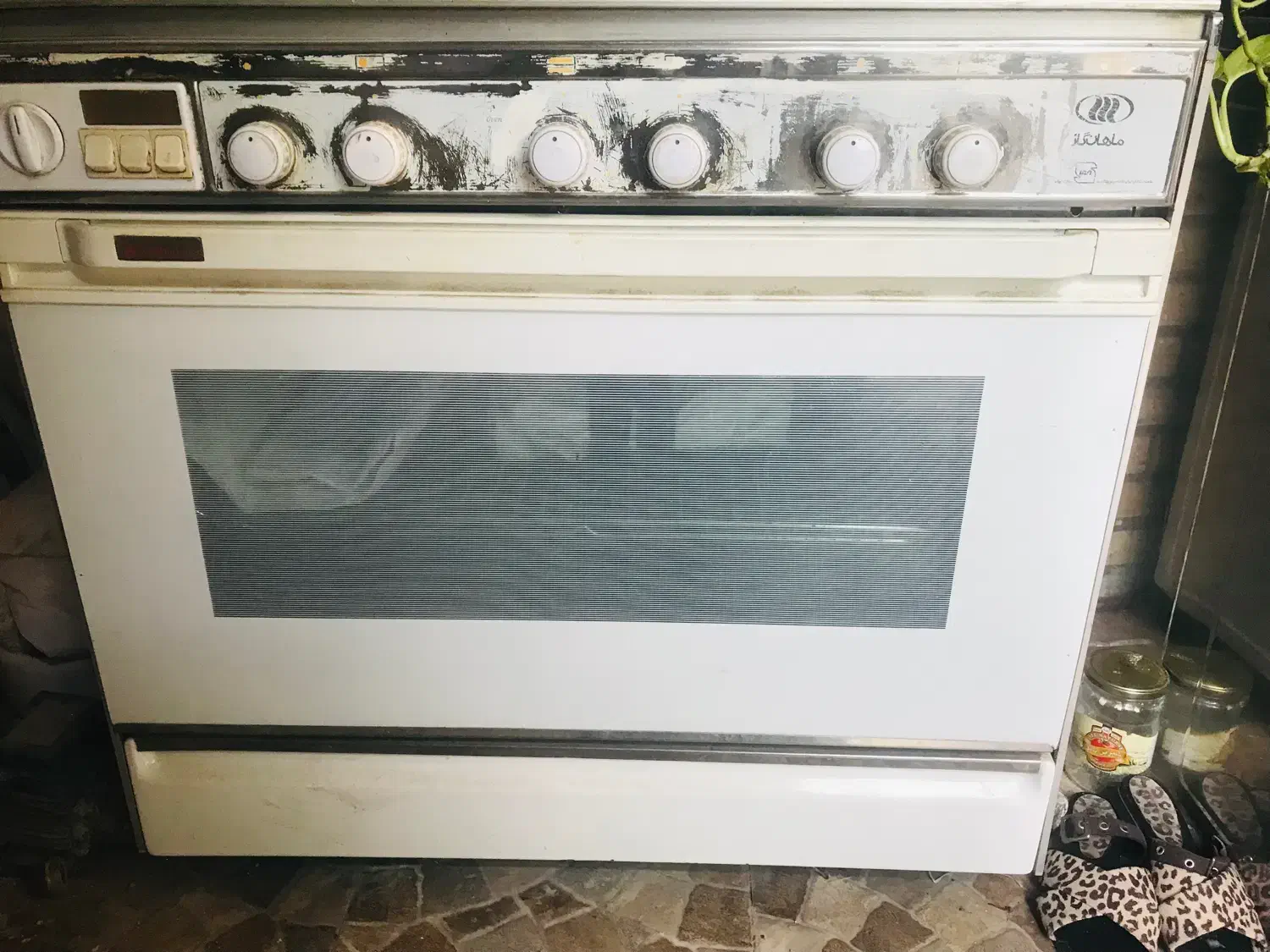 گاز فر دار پنج شعله|اجاق گاز و لوازم برقی پختوپز|شوشتر, |دیوار