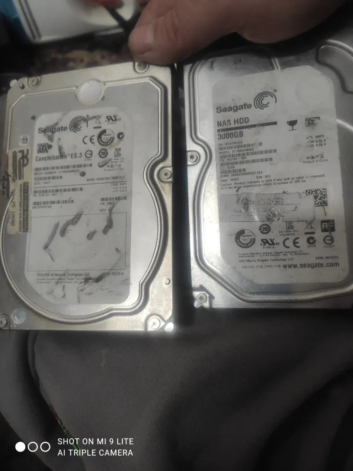 هارد3ترابایت2عدد|قطعات و لوازم جانبی رایانه|کرج, فاز ۳ گوهردشت|دیوار