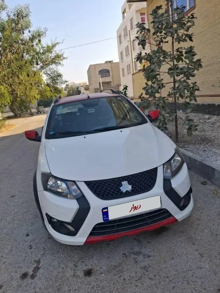 کوئیک سفید قرمز|خودرو سواری و وانت|زرین دشت (فارس), |دیوار