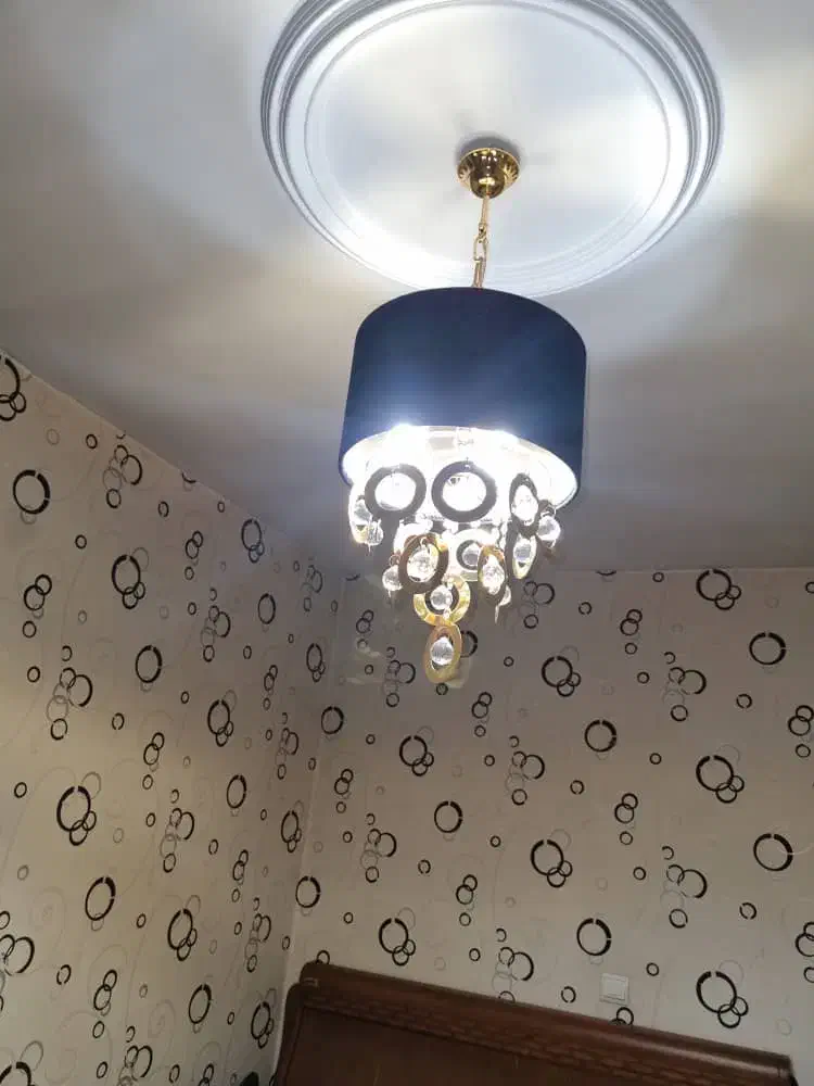 آباژور رو میزی و لوستر ست|چراغ خواب و آباژور|پردیس, فاز ۱|دیوار