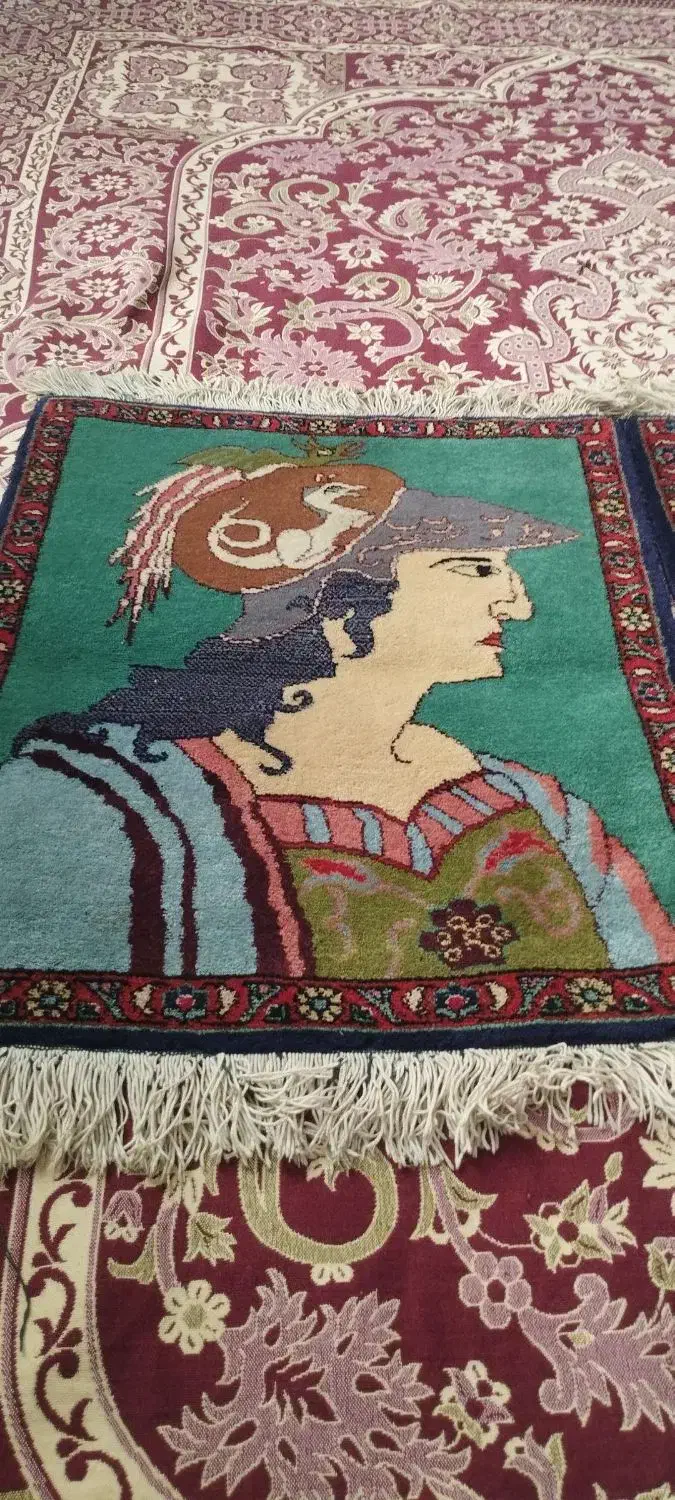 تابلو فرش قدیمی|تابلو فرش|میاندوآب, |دیوار