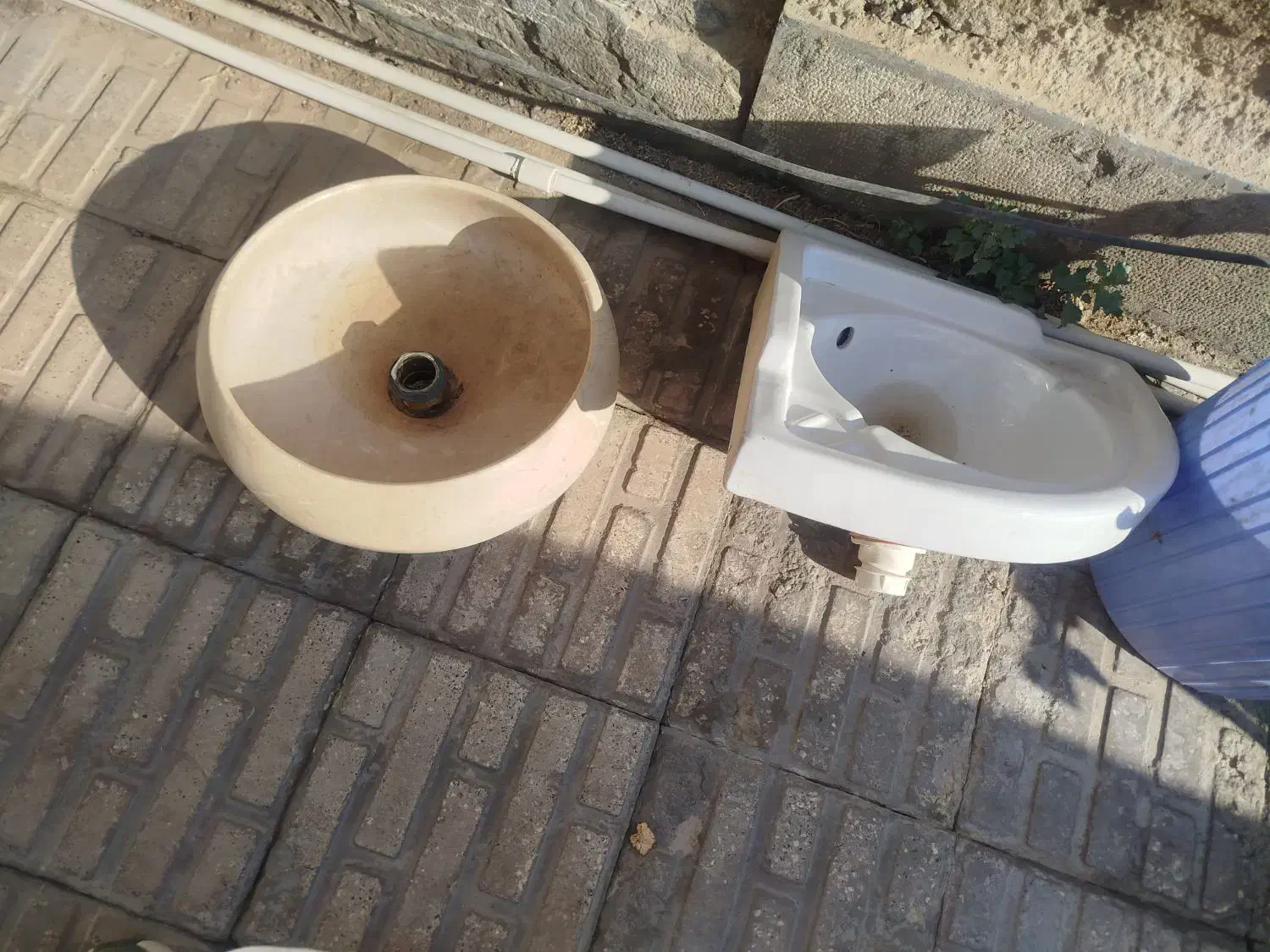 سنگ روشویی گرد|لوازم سرویس بهداشتی|زاهدان, |دیوار