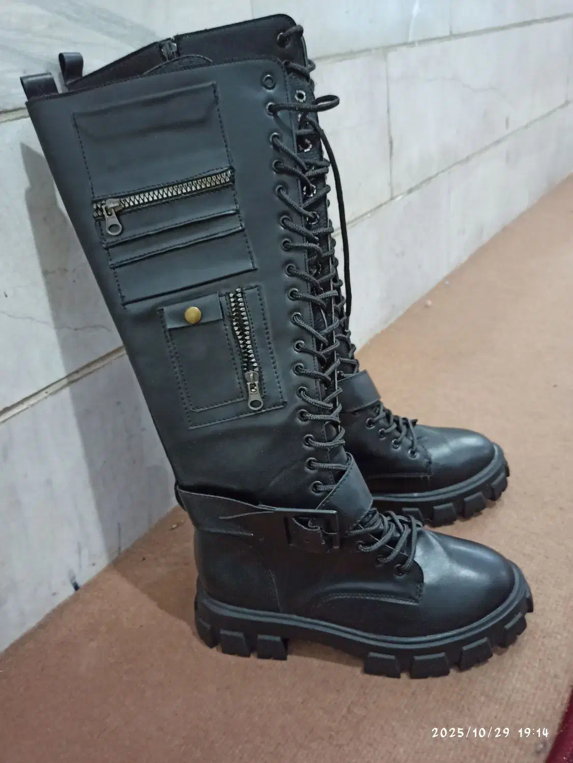 بوت بلند زنانه نو نو|کیف، کفش، کمربند|یزد, |دیوار