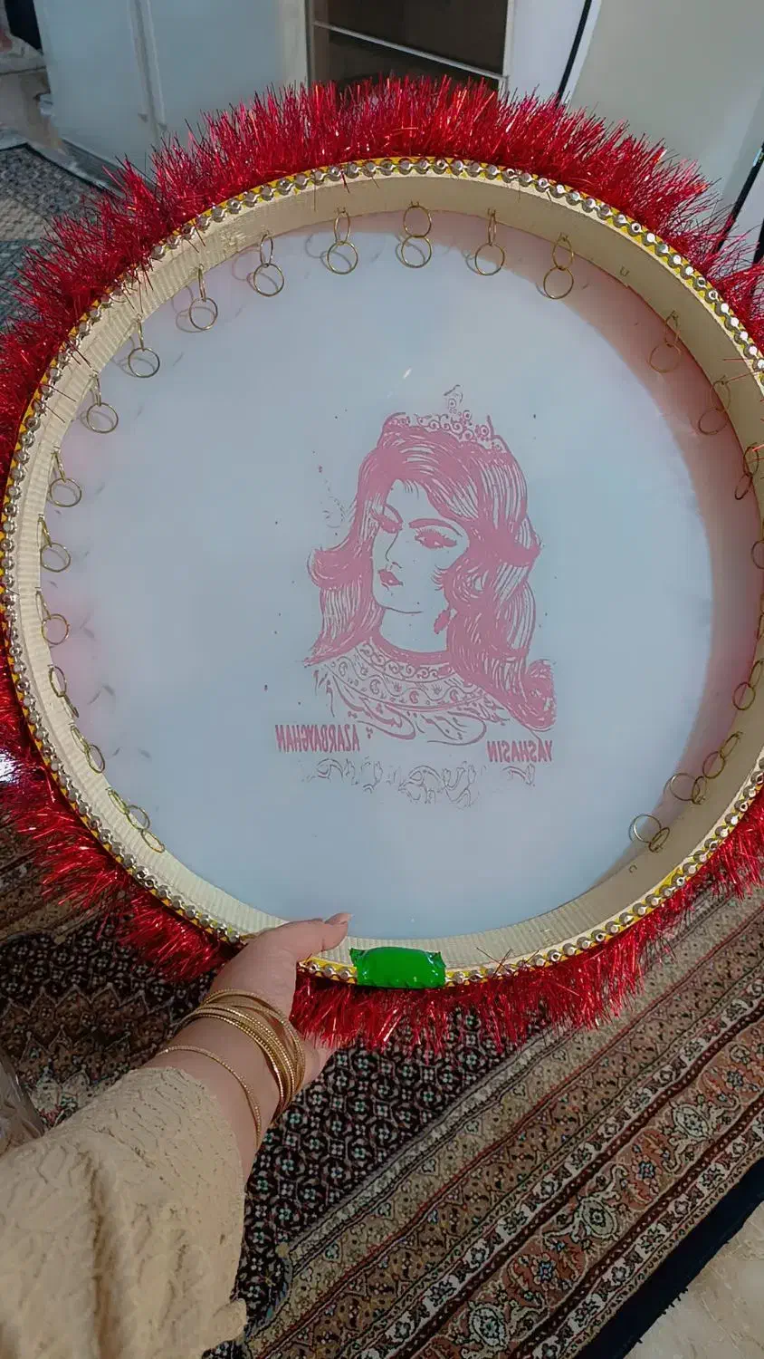 دف مدل A1|سازهای سنتی|ارومیه, |دیوار