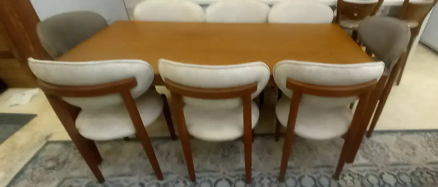 میز ناهارخوری ۸ نفره|میز و صندلی غذاخوری|اندیشه, اندیشه فاز ۵|دیوار