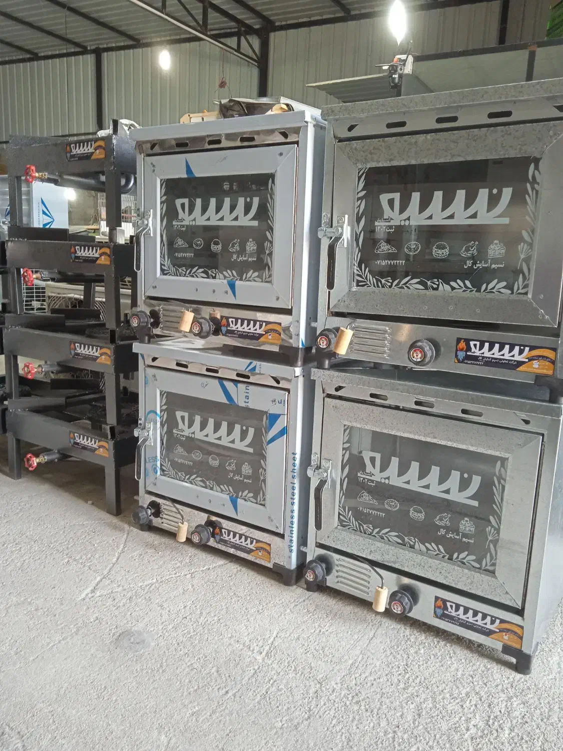 تنور گازی و اجاق پروفیلی از تولید به مصرف|اجاق گاز و لوازم برقی پختوپز|لار, |دیوار