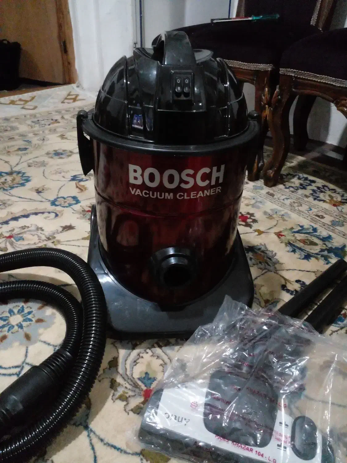 جاروبرقی سطلی آب وخاک بوش|جاروبرقی، جارو شارژی، بخارشو|املش, |دیوار