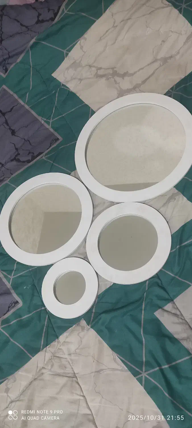 آیینه چهار تایی|صنایع دستی و سایر لوازم تزئینی|دزفول, |دیوار