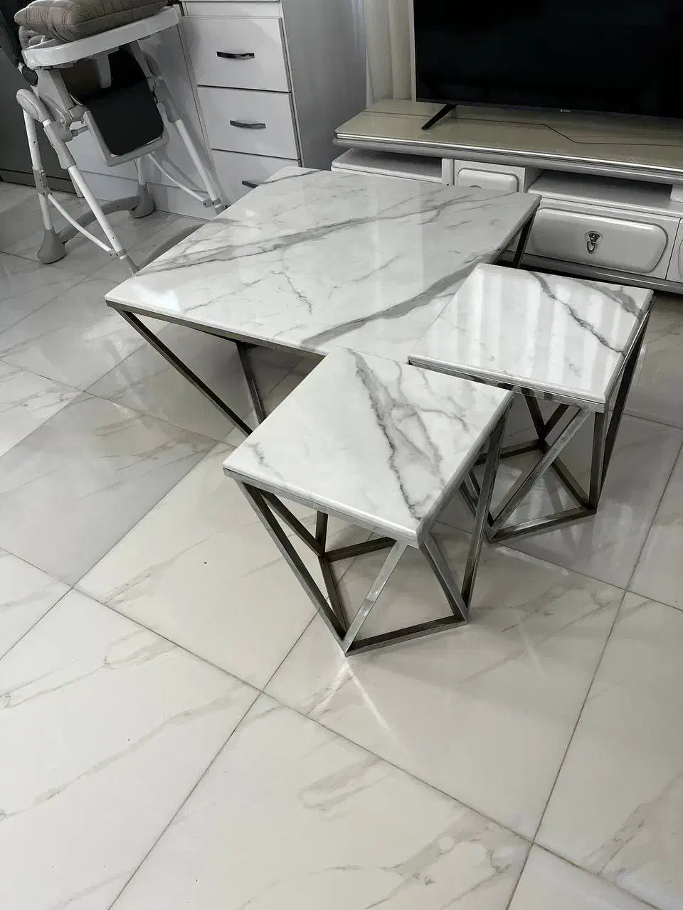 جلومبلی مدرن استیل|مبلمان خانگی و میز عسلی|رشت, دیلمان|دیوار