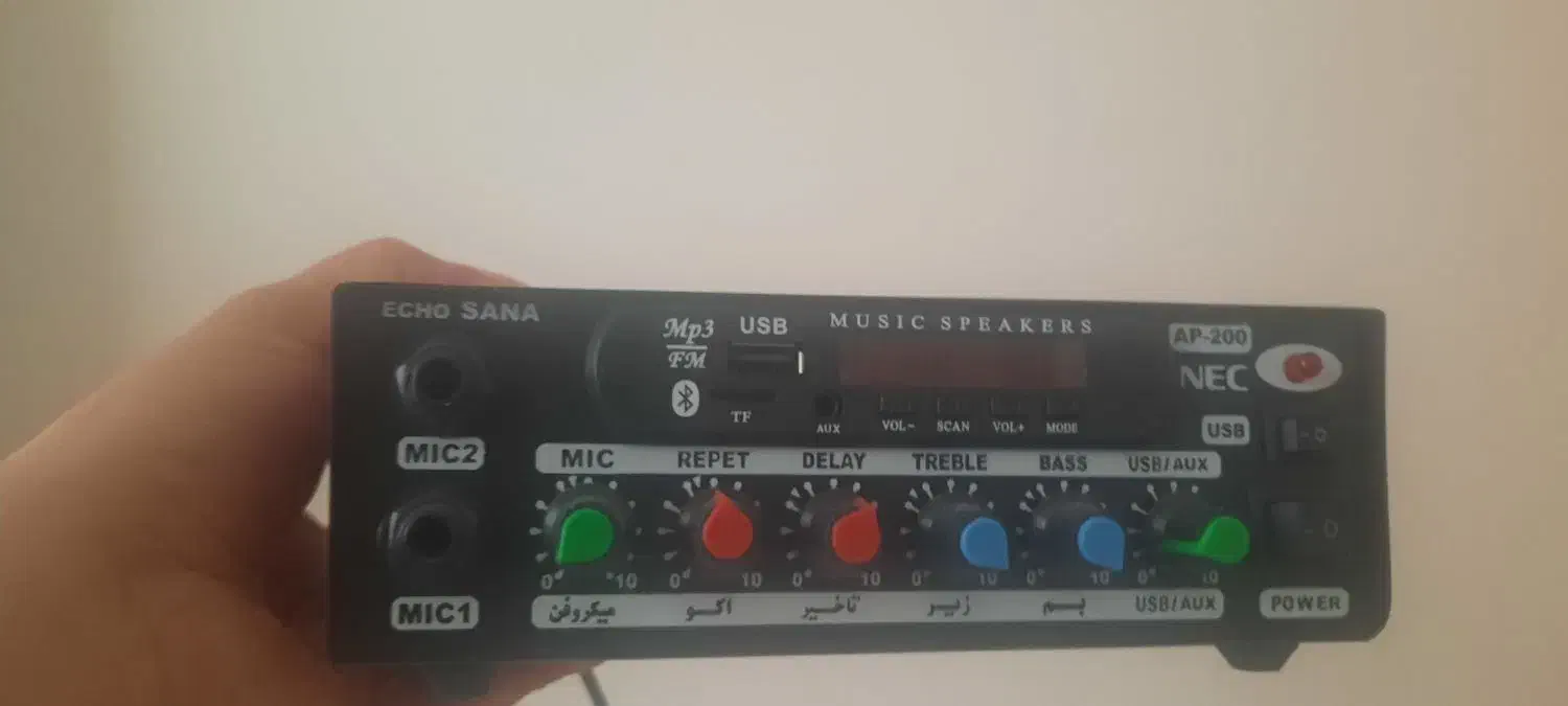 اکو آمپلی فایر ان ای سی|سیستم صوتی خانگی|تهران, قلهک|دیوار