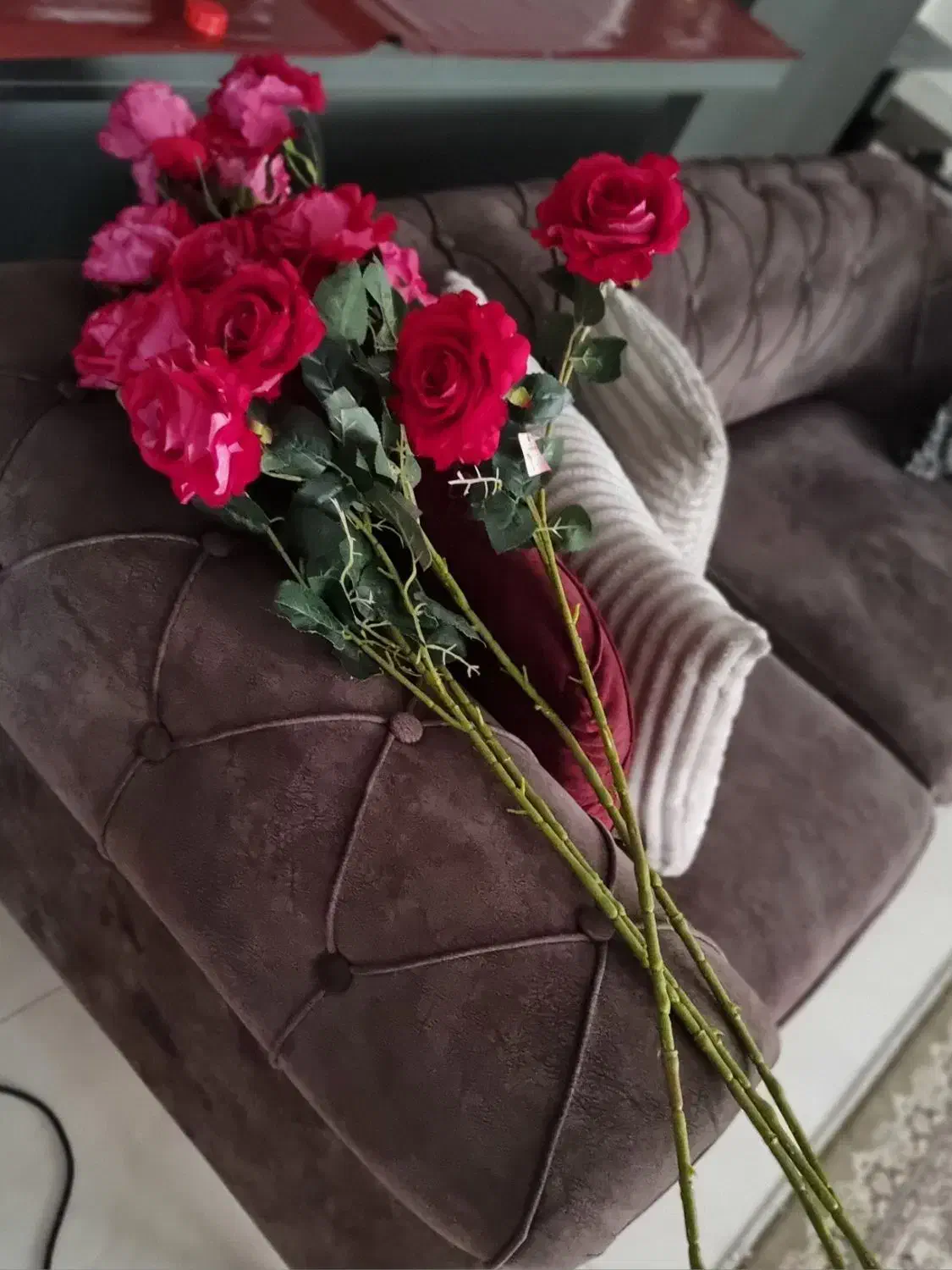 گل رز مصنوعی|گل مصنوعی|گرمدره, |دیوار