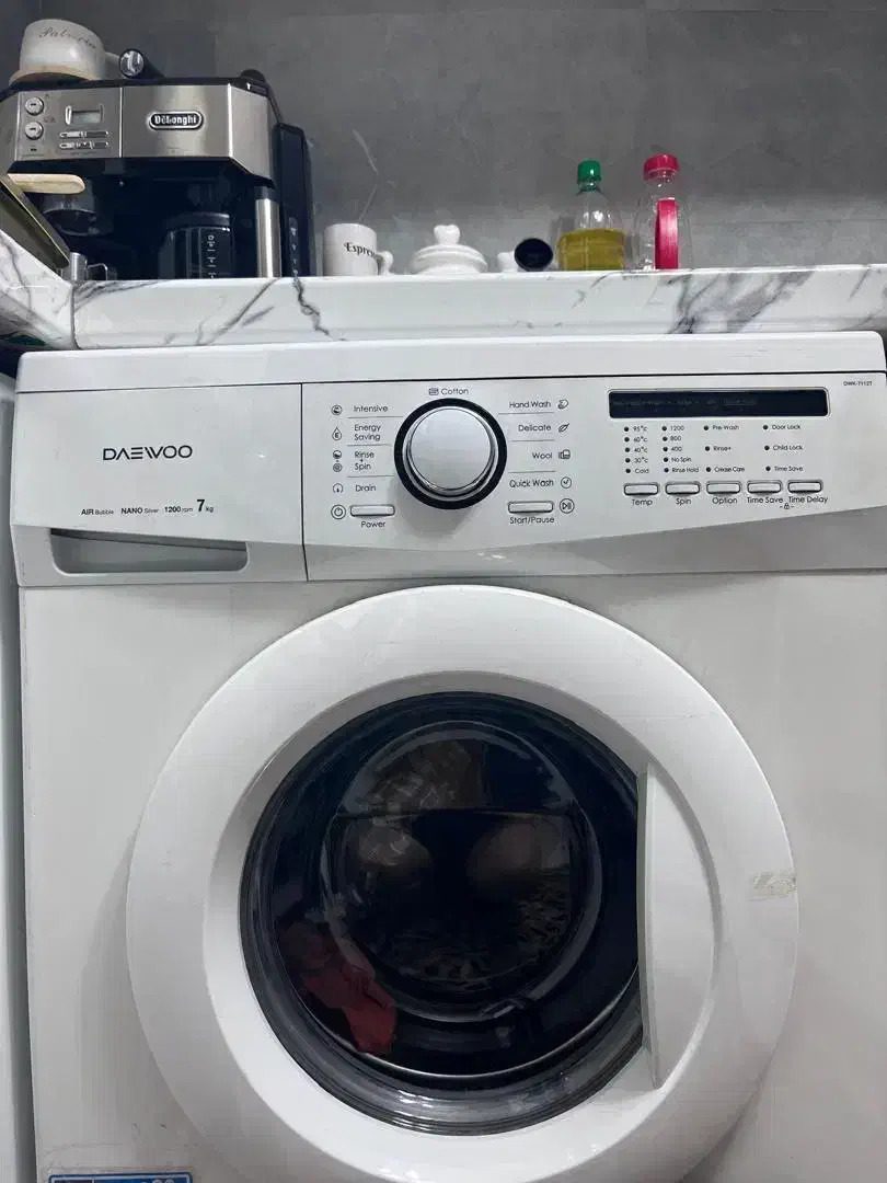 لباسشویی 7 کیلویی دوو سری اف مدل DWK-7114|ماشین لباسشویی و خشککن لباس|بیجار, |دیوار