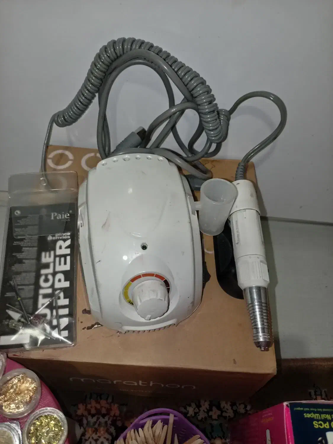 پک کامل وسایل کاشت ناخن|آرایشی، بهداشتی، درمانی|سقز, |دیوار