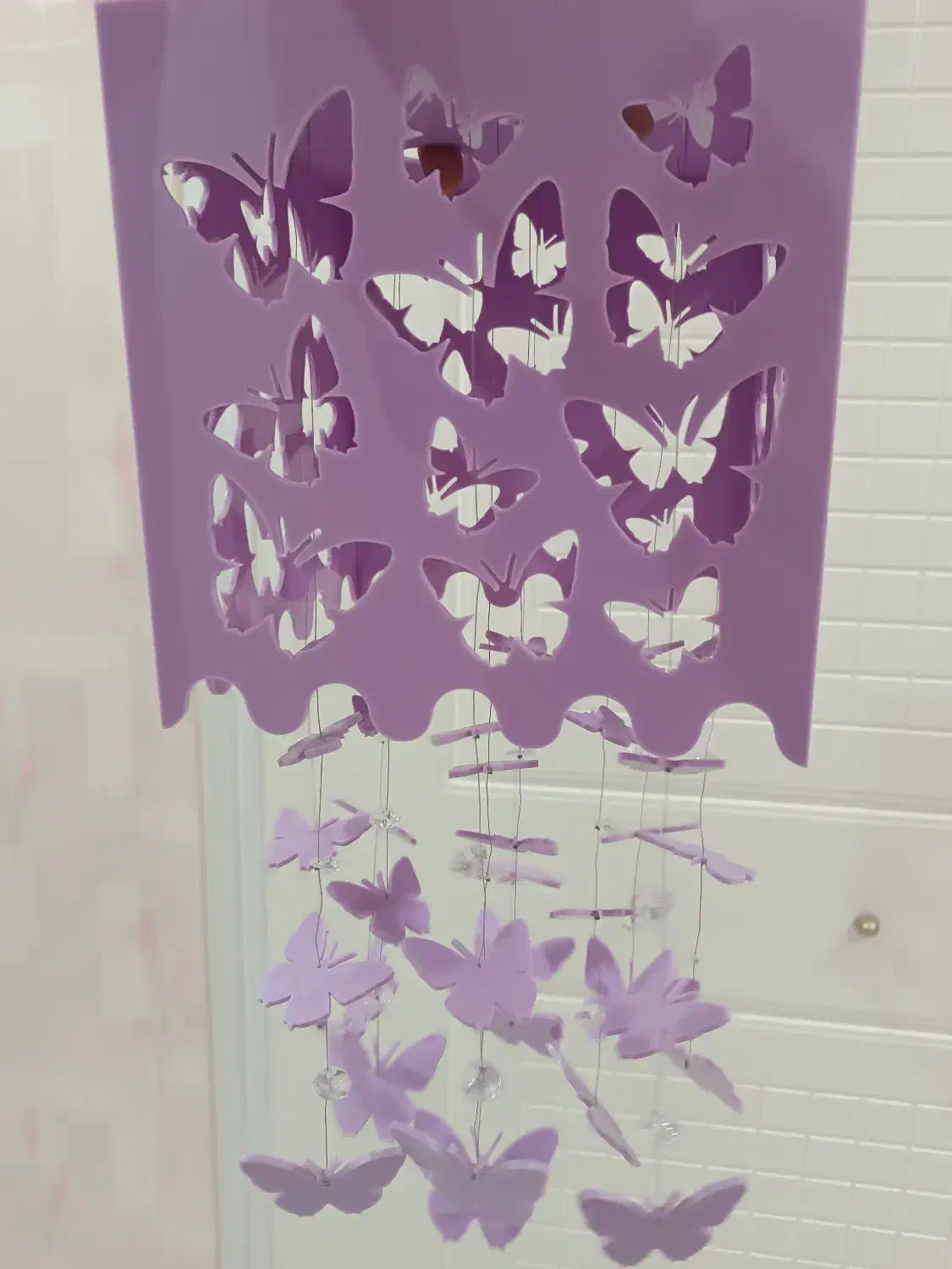 لوستر پروانه|لوستر و چراغ آویز|ایلام, |دیوار