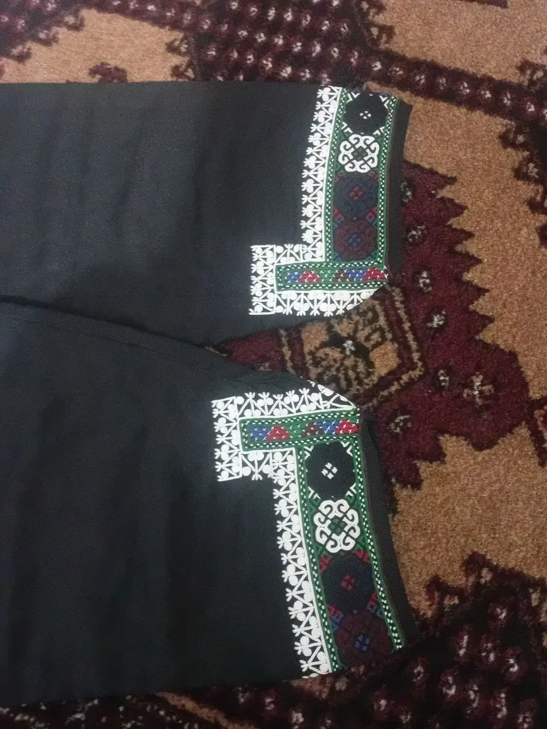 شلوار ترکمنی دست دوز|لباس|بندر ترکمن, |دیوار