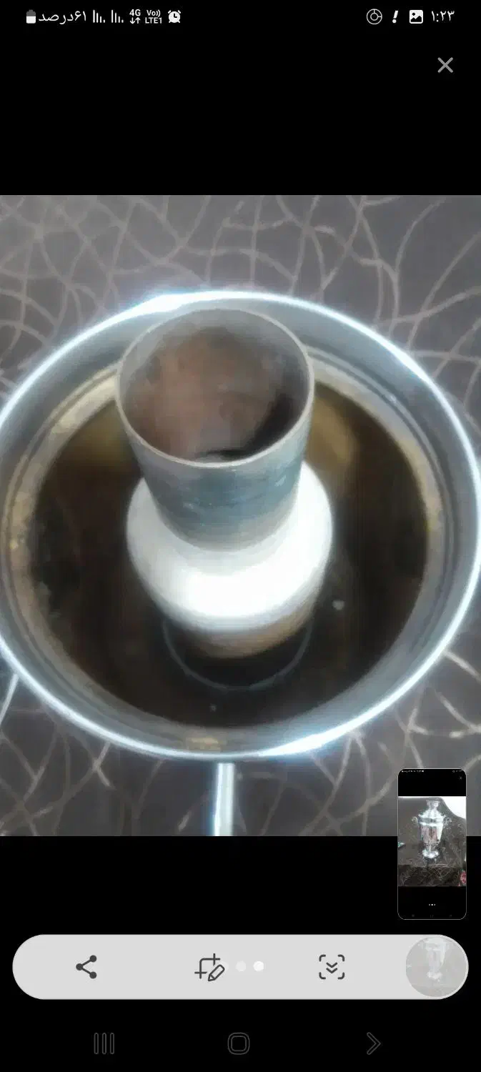 سماور نفتی قدیمی ۱۰ لیتری سنگین وزن نونو|سماور، چایساز، قهوهساز|تبریز, |دیوار