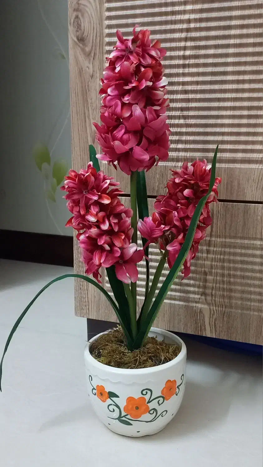 گل سنبل|گل مصنوعی|قوچان, |دیوار