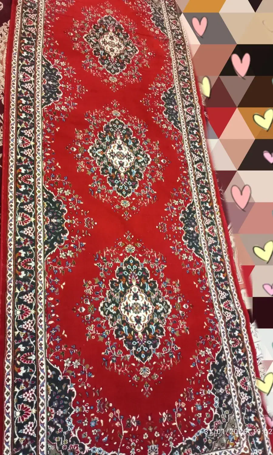 کناره ی فرش|فرش|نهاوند, |دیوار