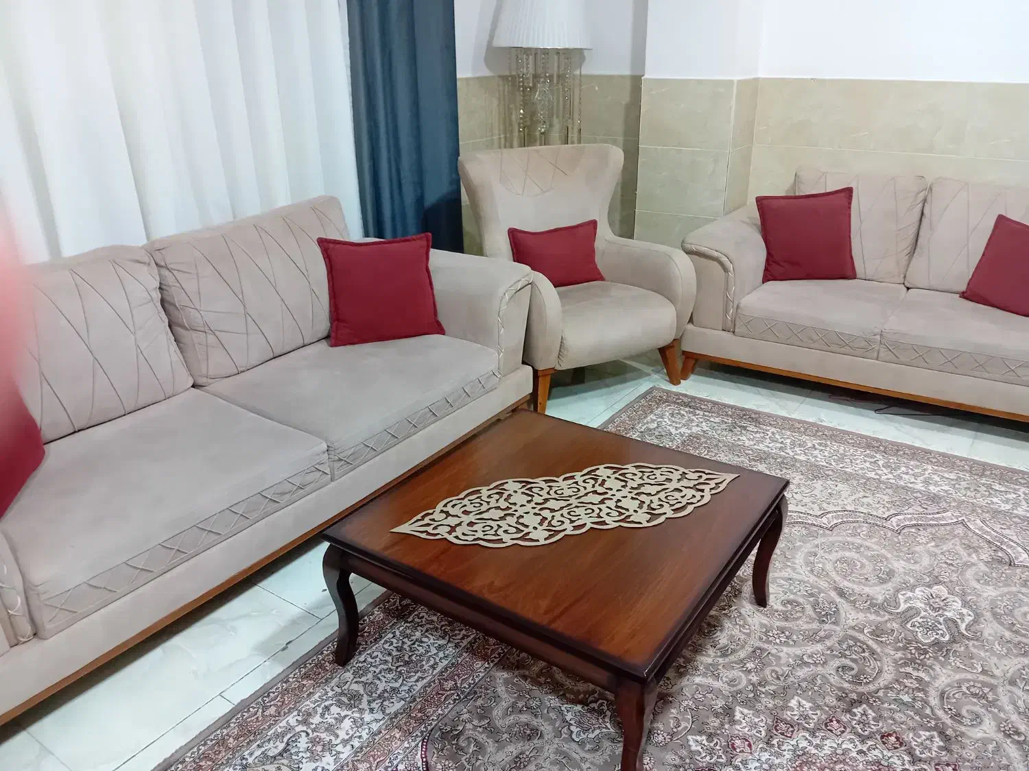 مبل ۷نفره|مبلمان خانگی و میز عسلی|بندرعباس, |دیوار