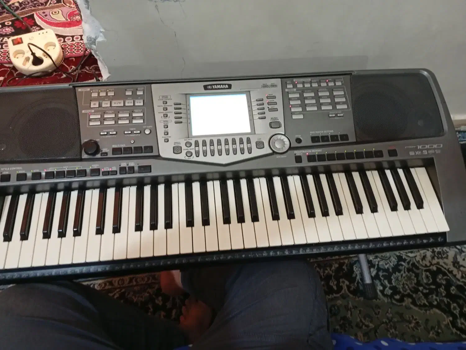 اورگ یاماها 1000 بدون هیچ مشکل سالم وتمیز|پیانو، کیبورد، آکاردئون|آبادان, |دیوار