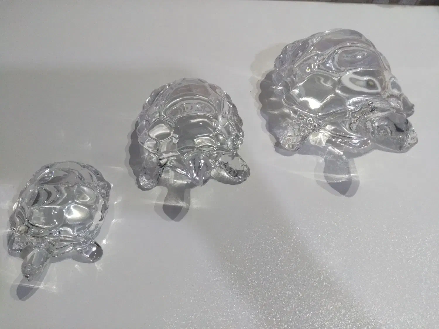 لاک پشت کریستالی نو۳سایز|صنایع دستی و سایر لوازم تزئینی|تهران, دولاب|دیوار