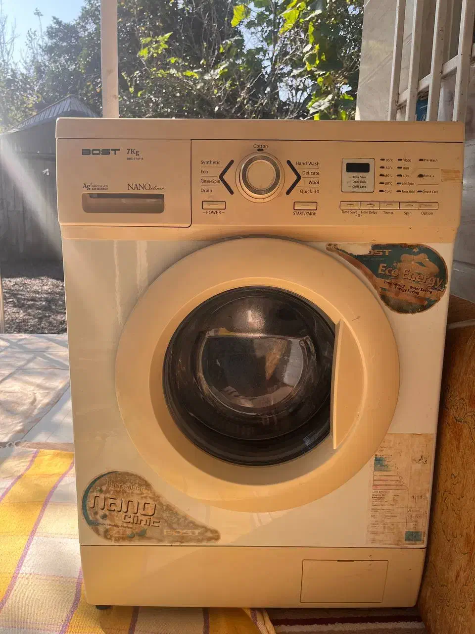 ماشین لباسشویی bost|ماشین لباسشویی و خشک‌کن لباس|رانکوه, |دیوار