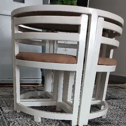 میز ناهار خوری کم جا|میز و صندلی غذاخوری|بیرجند, |دیوار